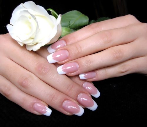 Acrylic gel shellac gel polish nails