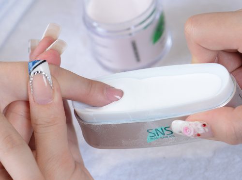 Acrylic gel shellac gel polish nails